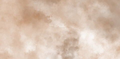 abstract dark brown smoke clouds isolated on white background. abstract watercolor background for your design, watercolor background concept for banner, poster, vCard, invitation ,wallpaper. 