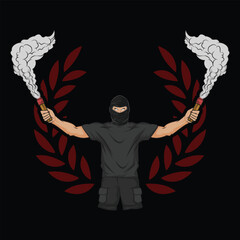 Ultras garuda mascot