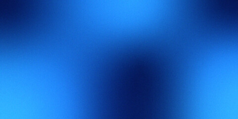 Digital grainy gradient with a colorful soft noise effect. Vintage Grunge Texture Pattern in Blue Tones for Artful Wallpaper. Gradient blur, noise, grain, texture. abstract background.	