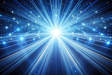 Obraz premium abstract background with freeform lights beaming from above