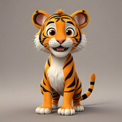 tiger cartoon character