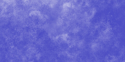 Abstract blue background with blue Dark Wall Background texture. Old blue purple paper with white stain. Chaotic blue watercolor paper texture background. Beautiful cirrus clouds. blue sky background.