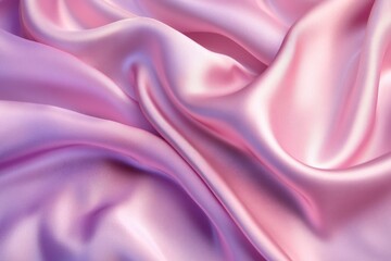 Obraz premium Soft Pink Satin Fabric Background Texture