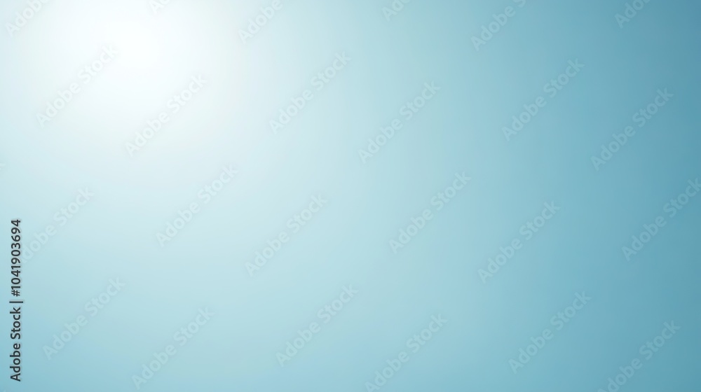 Poster soft blue gradient background for design projects