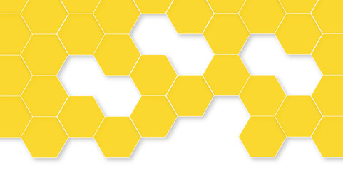 Abstract white background with hexagon and hexagonal background. Luxury white pattern with hexagons. abstract 3d hexagonal background with shadow. 3D futuristic abstract honeycomb mosaic background.