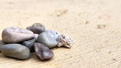 stones on the beach