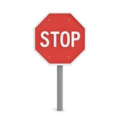 Red Stop Sign
