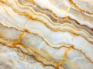 Obraz premium High Quality White Onyx Marble Texture with Long Exposure Effects for Elegant Design Projects