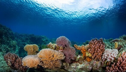 Naklejka premium coral reef