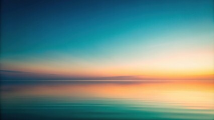 Obraz premium calm and minimalist landscape wallpaper