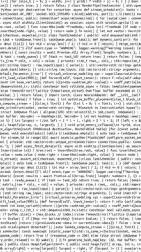 Conceptual java code of web page or javascript programming concept. Simulation of abstract software computer programming code.
