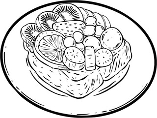 Fototapeta premium beautiful food