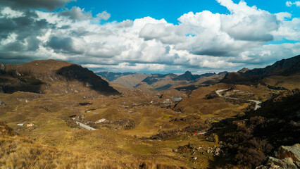landscape with clouds