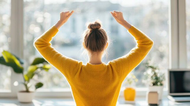 Active Break, individual energizing during work hours, promoting wellness, productivity, and a balanced lifestyle through movement.