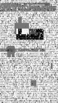 Conceptual java code of web page or javascript programming concept. Simulation of abstract software computer programming code.