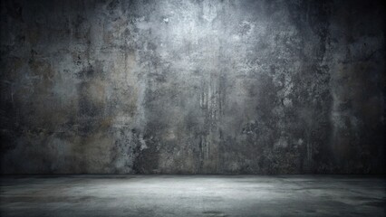 Dark wallpaper of cement concrete metal background