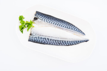 Fresh Norwegian mackerel fillet