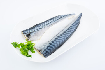 Fresh Norwegian mackerel fillet