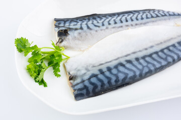 Fresh Norwegian mackerel fillet