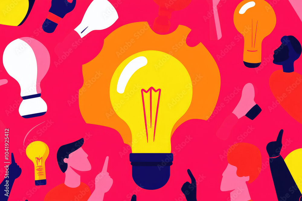 Poster revolutionary success concept, an engaging exploration of transformative ideas that drive innovation