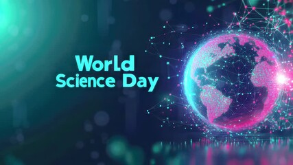 Celebrate World Science Day, highlighting global cooperation in science and innovation!