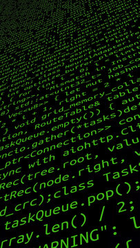 Conceptual java code of web page or javascript programming concept. Simulation of abstract software computer programming code.