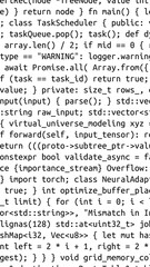 Conceptual java code of web page or javascript programming concept. Simulation of abstract software computer programming code.