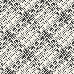 Black And White Grain Tile Check Pattern