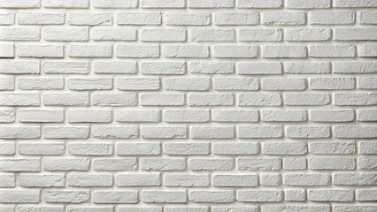 Fototapeta premium reflected abstract white brick wall texture for pattern background