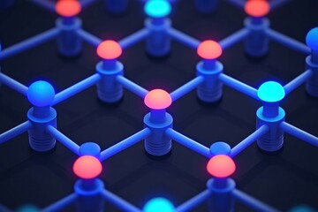 Exploring the Interconnectedness of Nodes in a Vibrant Digital Network Design