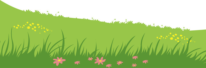 Obraz premium Grassfield Landscape View