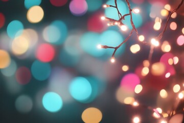 christmas lights background