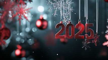 Sparkling 2025 New Year Celebrations in Various Styles and Vibrant Colors