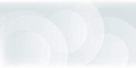 White abstract background with shapes