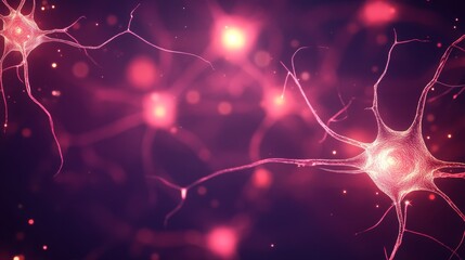 Microscopic view of glowing particles decaying into smaller fragments, symbolizing particle decay in a physics lab setting with scientific instruments and equipment in the background.	