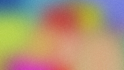 Colorful Gradient and Grainy Noise for Futuristic Poster Designs, Vibrant Poster Design with Gradient and Grainy Texture Effects