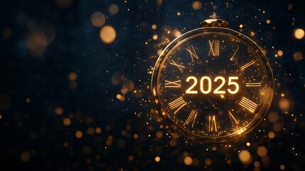 Sparkling 2025 New Year Celebrations in Various Styles and Vibrant Colors