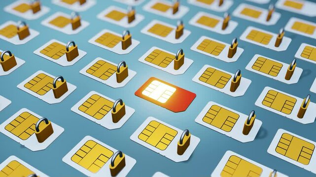 Locked SIM Cards Except One