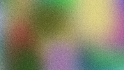 Fototapeta premium Colorful Gradient and Grainy Noise for Futuristic Poster Designs, Vibrant Poster Design with Gradient and Grainy Texture Effects