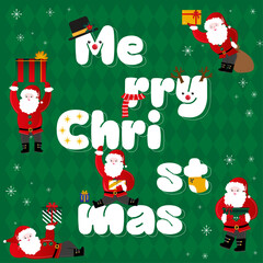 크리스마스 일러스트 디자인