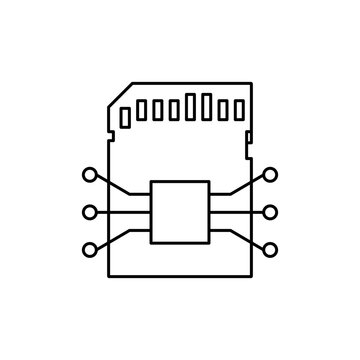 recommend clip art: Memory Card Icon