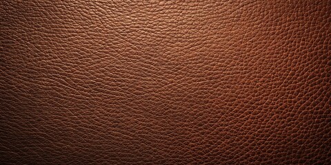 Fototapeta premium Low angle dark brown leather texture background