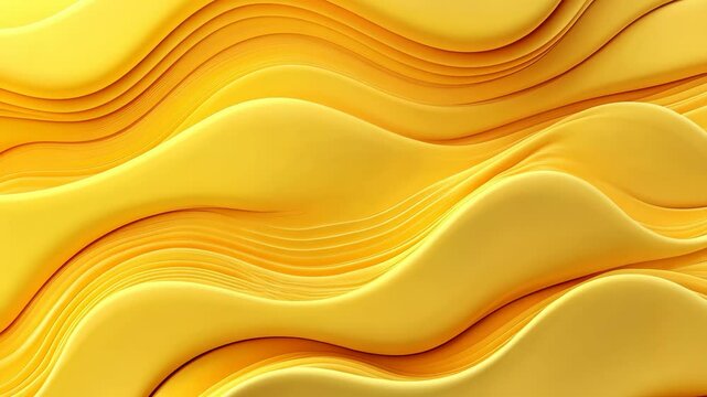 A close-up shot of a textured yellow surface with a wave-like pattern