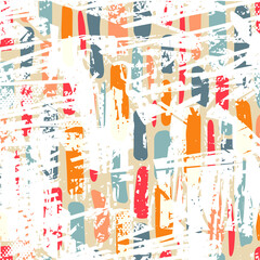 multi colour abstract seamless pattern