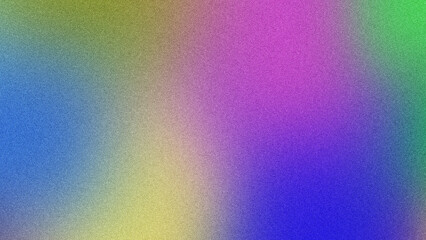 Colorful Gradient and Grainy Noise for Futuristic Poster Designs, Vibrant Poster Design with Gradient and Grainy Texture Effects
