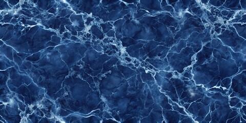 Obraz premium seamless navy blue marble texture backdrop