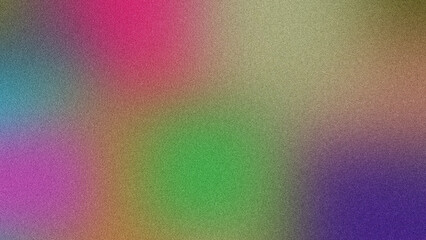 Colorful Gradient and Grainy Noise for Futuristic Poster Designs, Vibrant Poster Design with Gradient and Grainy Texture Effects