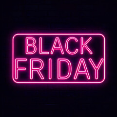 Black Friday Neon Sign: Eye-Catching Deals and Sales
