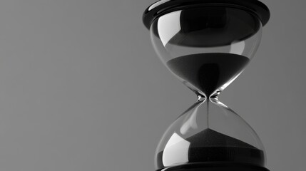 Timeless Sands of Time: An Hourglass Capturing the Essence of Patience