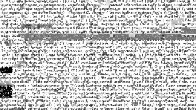 Conceptual java code of web page or javascript programming concept. Simulation of abstract software computer programming code.